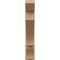 Ekena Millwork 7 1/2-in W x 40-in D x 40-in H Balboa Slat Rough Cedar Woodgrain TimberThane Outlooker, Primed Tan OUTUR075X40X40BOA24RCPR - alternate 3